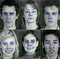 Detection of static geometric facial features
